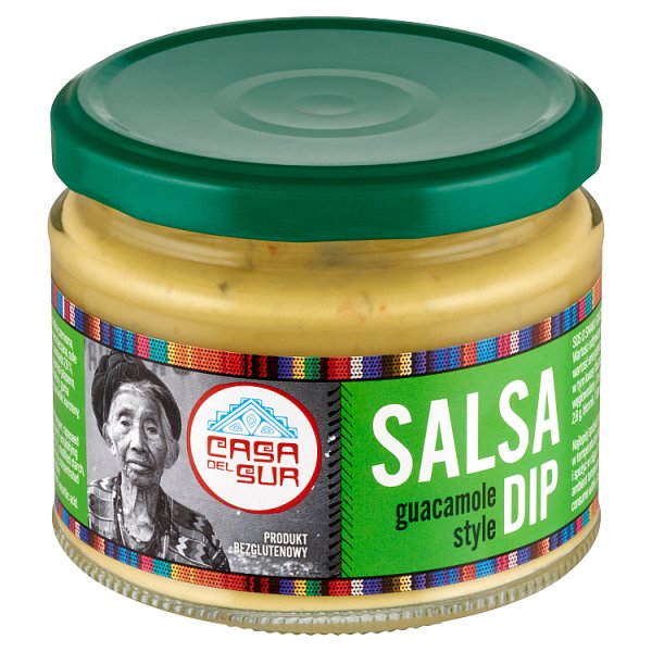 Casa del Sur Salsa Guacamole Style Dip 300 g
