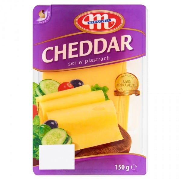 Mlekovita Ser Cheddar plastry 150g