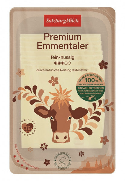 Ser Salzburgmilch Emmentaler Alpejski plastry