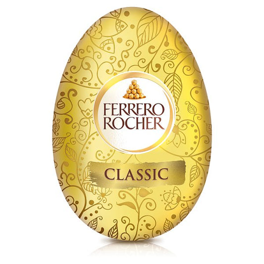 Ferrero Rocher Classic Pusta figurka z czekolady mlecznej z kruszonymi orzechami laskowymi 100 g