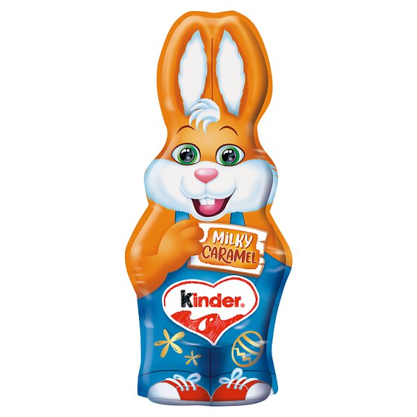 Kinder Pusta figurka składająca się z warstwy mlecznej z polewą kakaową i mleczno-karmelową 110 g