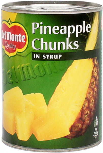Ananas kawałki w syropie del monte