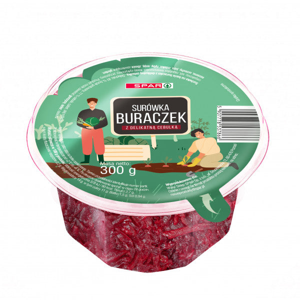 Surówka Spar buraczek z delikatną cebulką