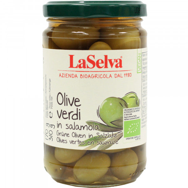 Oliwki zielone Bio