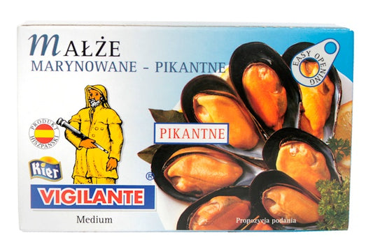 Małże marynowane pikantne