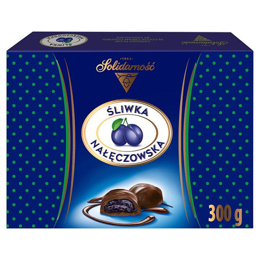 Solidarność Śliwka Nałęczowska w czekoladzie 300 g