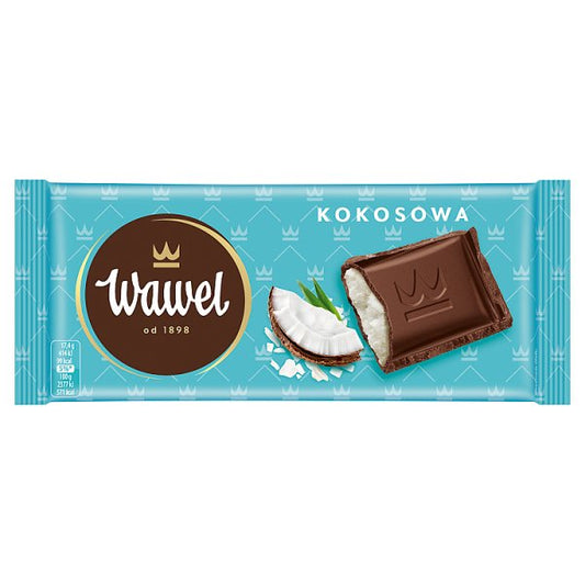 Wawel Czekolada nadziewana kokosowa 87 g
